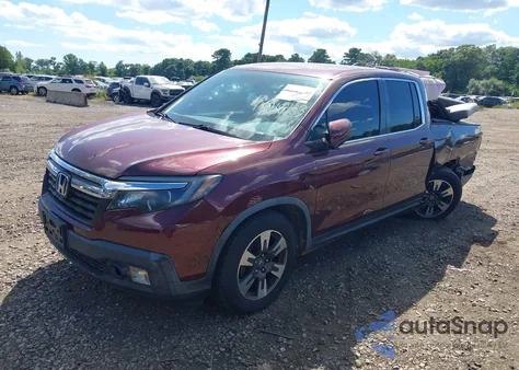 2017 Honda Ridgeline Rtl-T from USA, damaged, VIN 5FPYK3F68HB009060